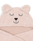 Teppi Bear Boucle - Wild Rose - miniplay.is
