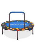 3 in 1 Trampólín og Boltaland - Blátt - miniplay.is