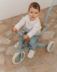 4in1 þríhjól/jafnvægishjól - Blátt - miniplay.is
