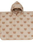 Handklæði Poncho - Jacquard Teddy Bear - miniplay.is