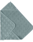 Handklæði með hettu 75x75 Miffy Jacquard - Sea Green - miniplay.is
