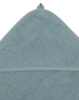 Handklæði með hettu 75x75cm - Sea Green - miniplay.is