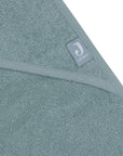Handklæði með hettu 75x75cm - Sea Green - miniplay.is
