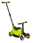 4-in-1 Xtend Ride-on - Lime - miniplay.is