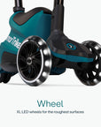 Xtend Ride-on - Teal - miniplay.is