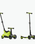 FORSALA - 4-in-1 Xtend Ride-on - Lime - miniplay.is