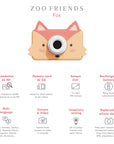 Zoo Friends Barnamyndavél - Refur - miniplay.is