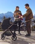 Anex IQ 3-in-1 stroller in Starless