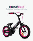 3-in-1 Xtend Balance to Pedal Bike - Bleikt - miniplay.is