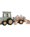 Farm traktor með vagni