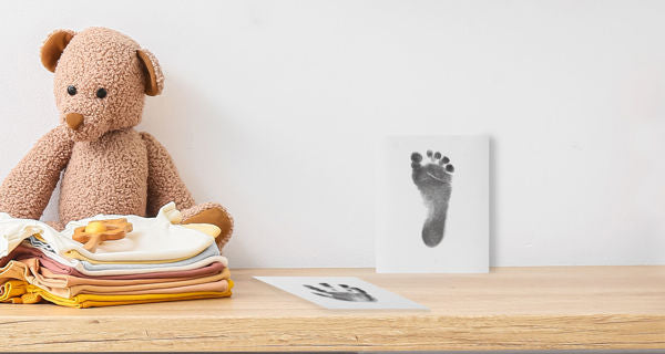 Happy Hands – Bleklaust handa- og fótsporasett