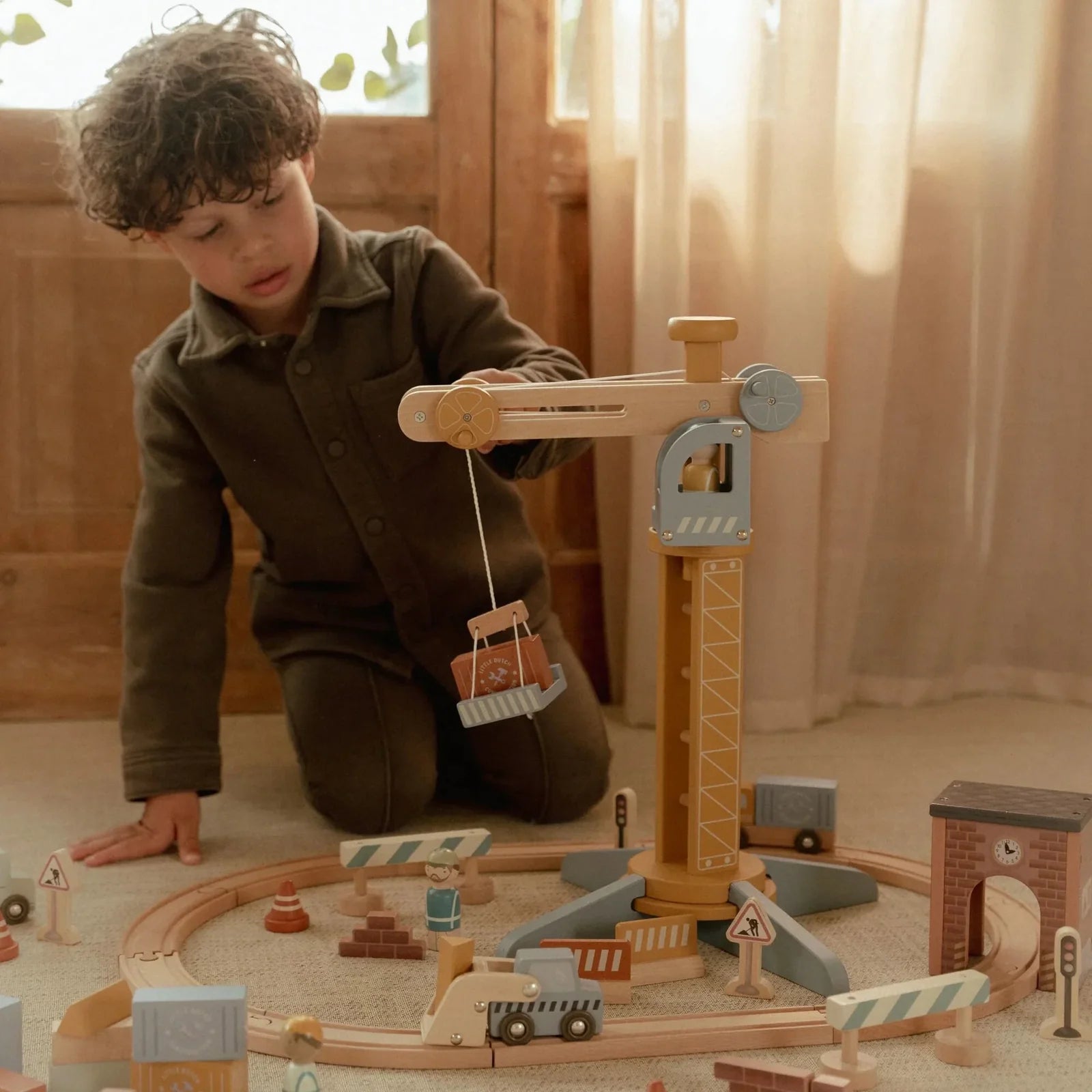 Stór krani + fylgihlutir - miniplay.is