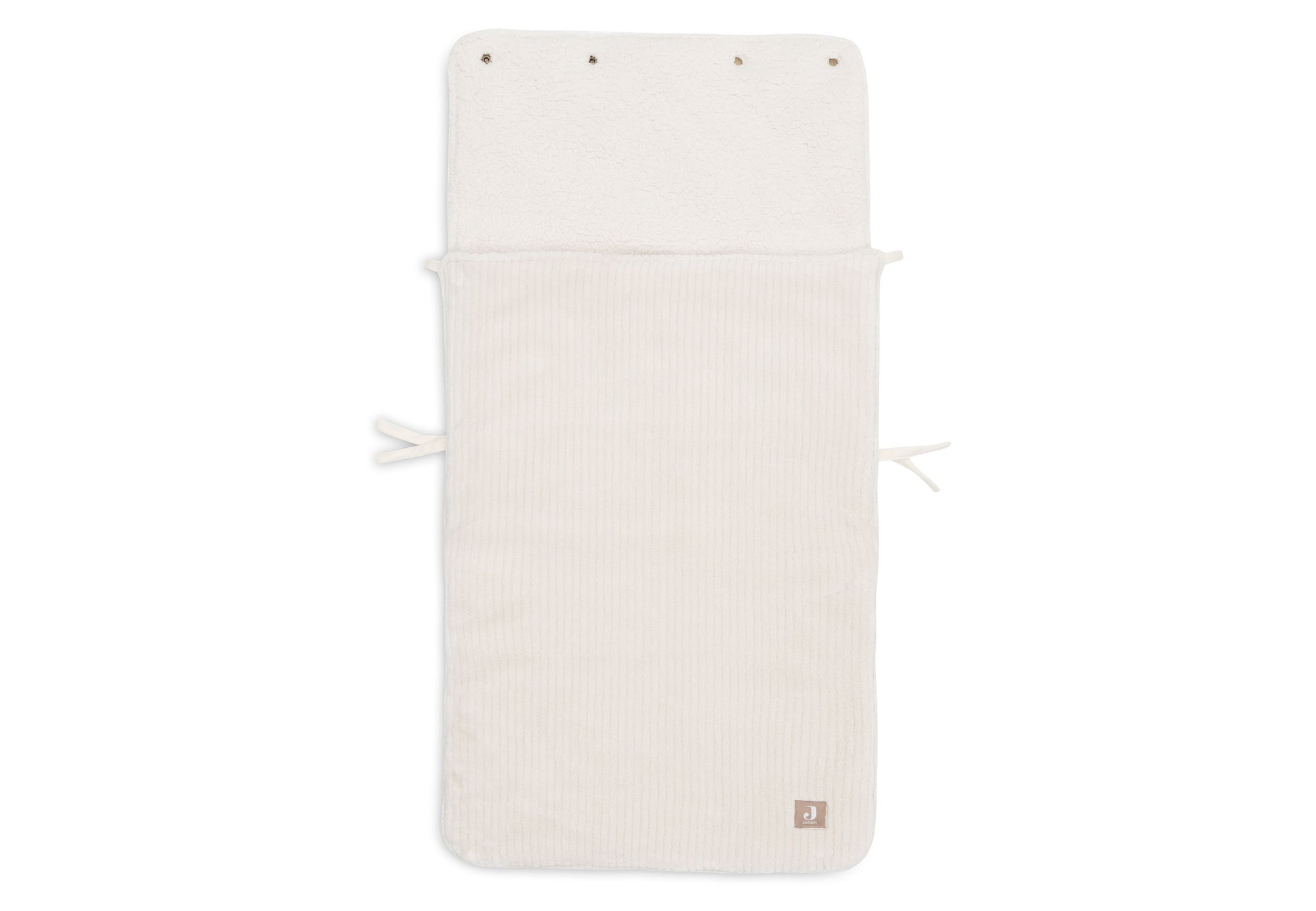 Bílstólapoki Cloudy Rib - Oatmeal - miniplay.is