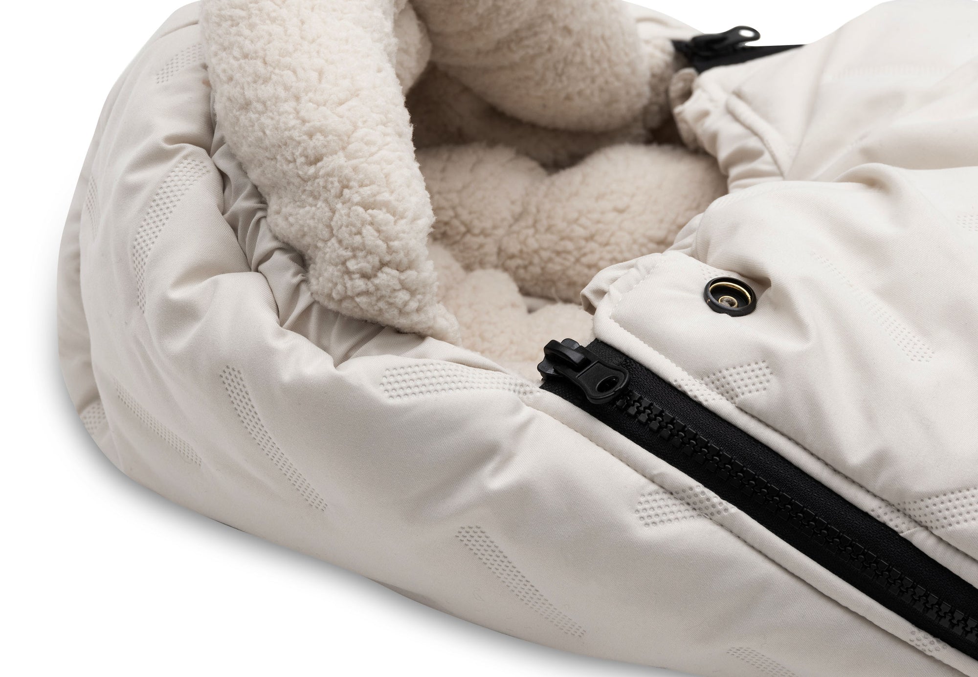 Bílstólapoki Embossed - Sand - miniplay.is