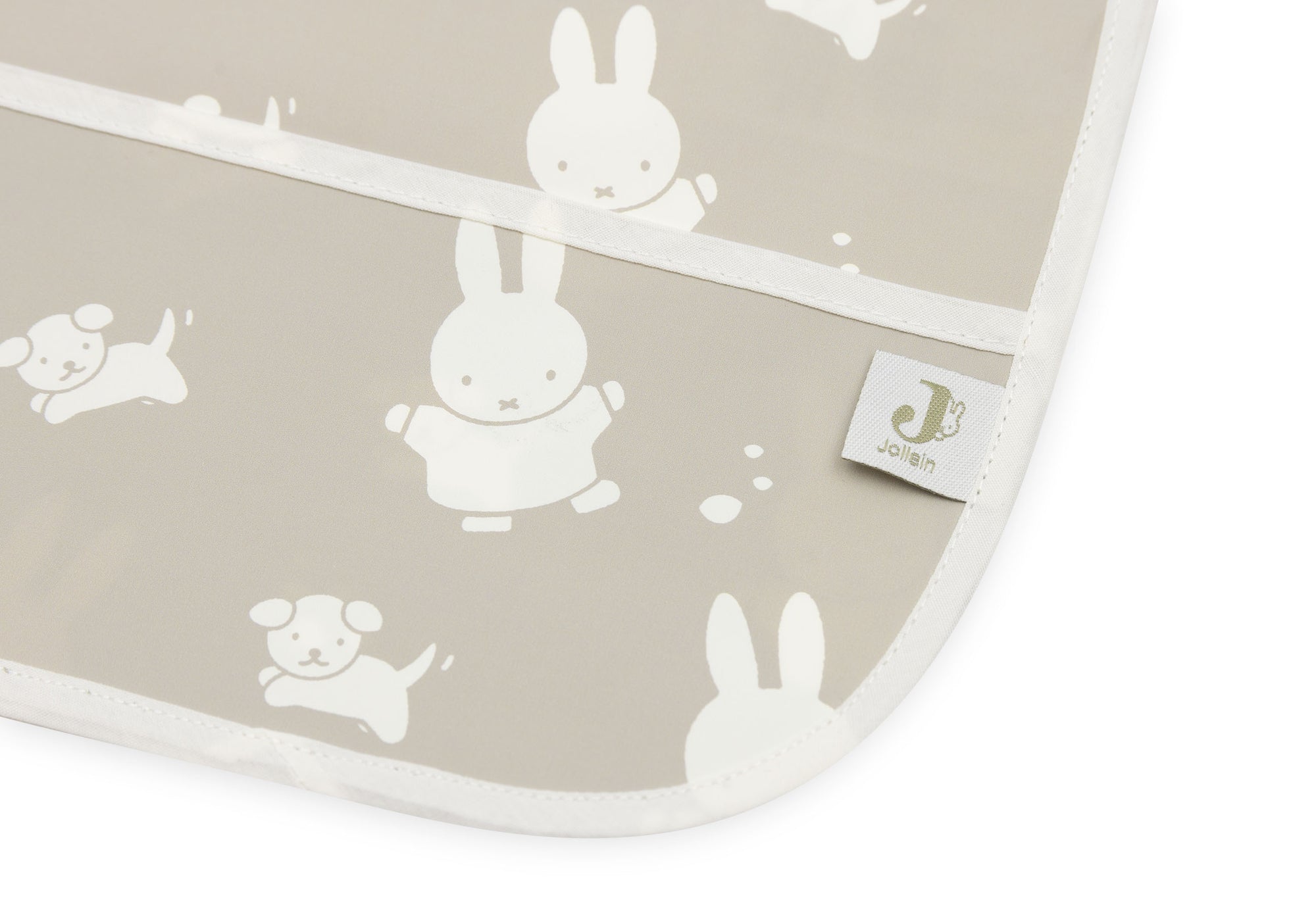 Smekkur með ermum Miffy&Snuffy - Olive Green - miniplay.is