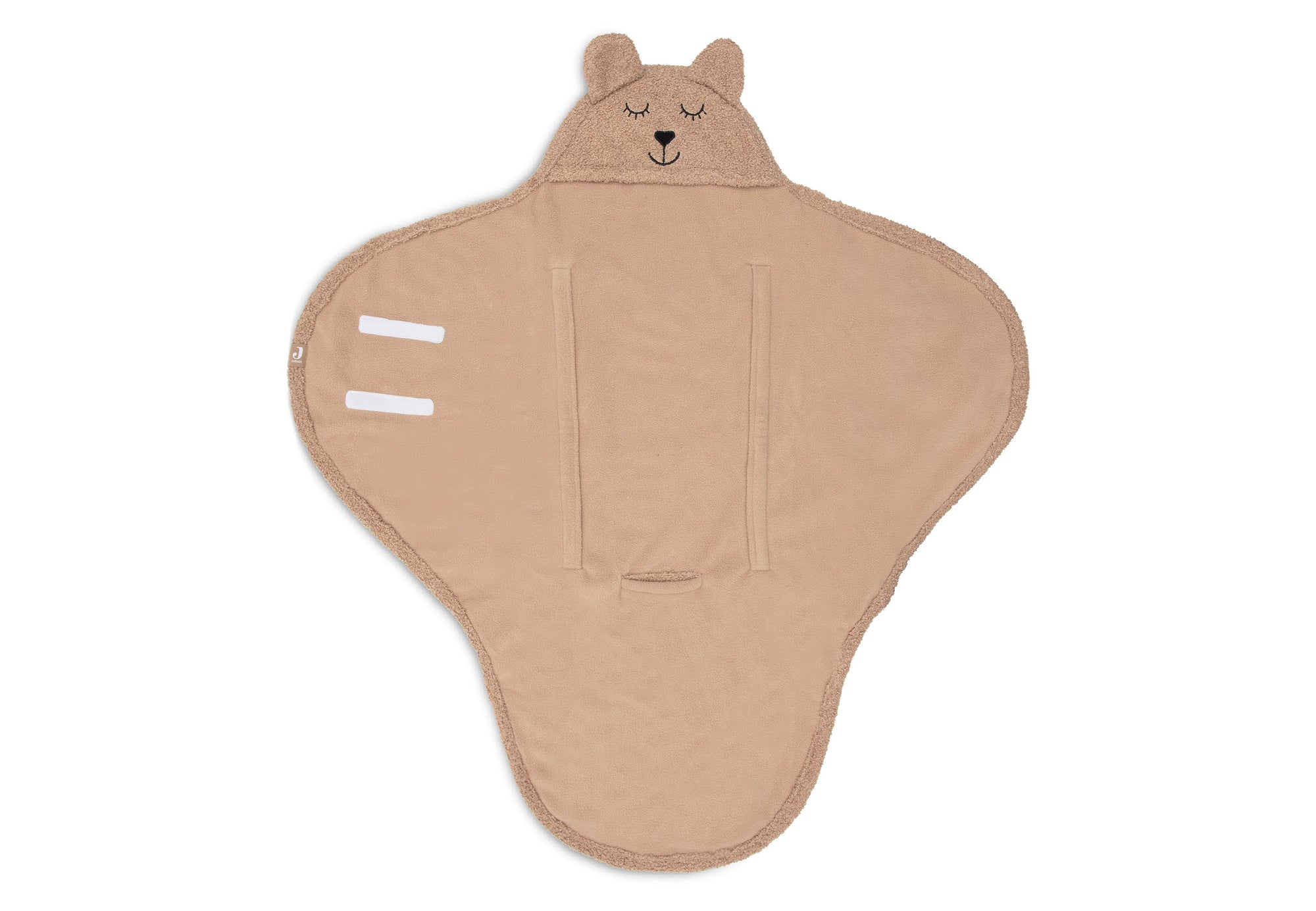 Teppi Bear Boucle - Biscuit - miniplay.is