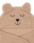 Teppi Bear Boucle - Biscuit - miniplay.is