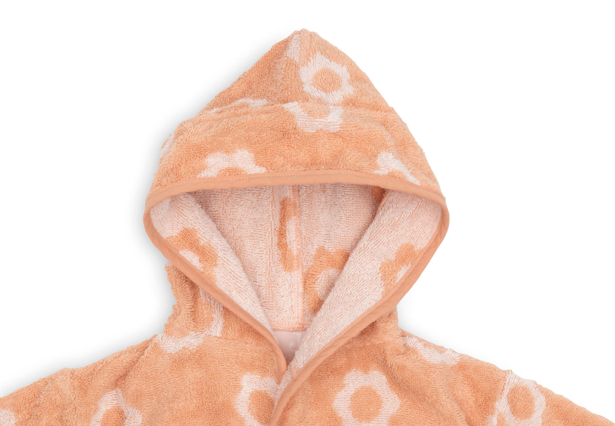 Baðsloppur 1-2 ára - Jacquard Flower - miniplay.is