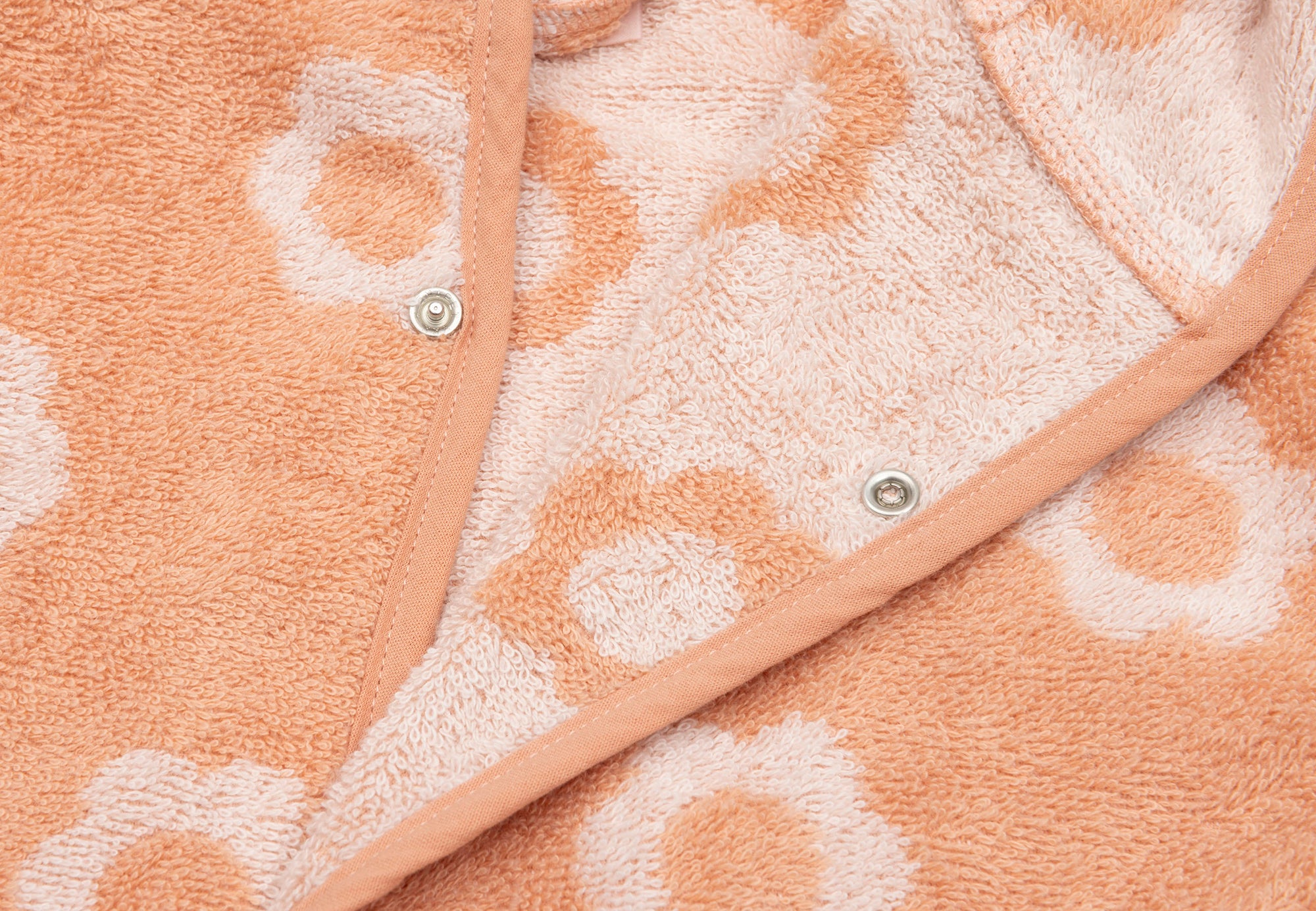 Baðsloppur 1-2 ára - Jacquard Flower - miniplay.is