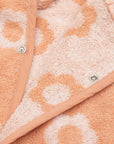 Baðsloppur 1-2 ára - Jacquard Flower - miniplay.is