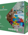 Cleverclixx Segulkubbar Inventive Intense - 110 hlutar – askja