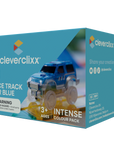Cleverclixx Bíll fyrir bílabraut - blár – askja