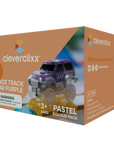 Cleverclixx Bíll fyrir bílabraut - Pastel Purple – askja