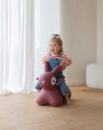Hoppi Bunny - Burgundy - miniplay.is