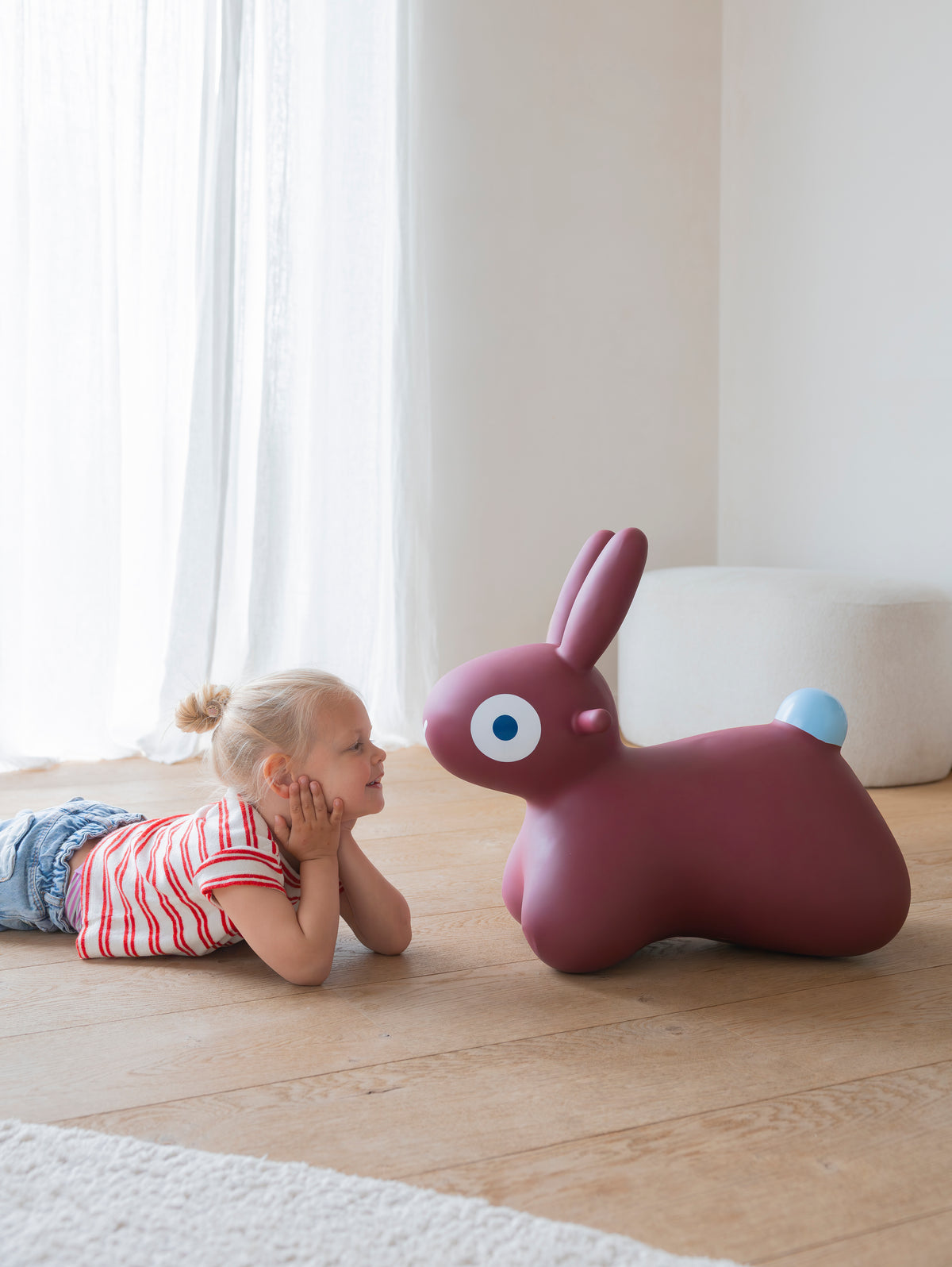 Hoppy Mini Hoppi Bunny - Burgundy – miniplay.is