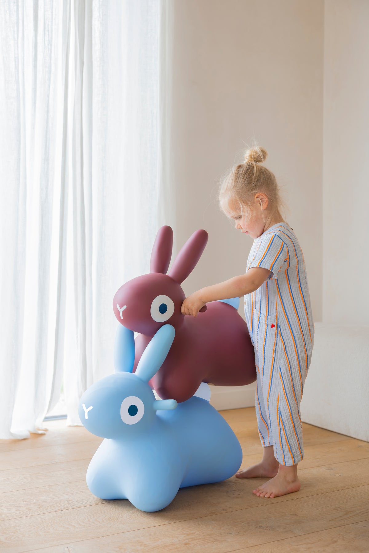 Hoppy Mini Hoppi Bunny - Burgundy – miniplay.is