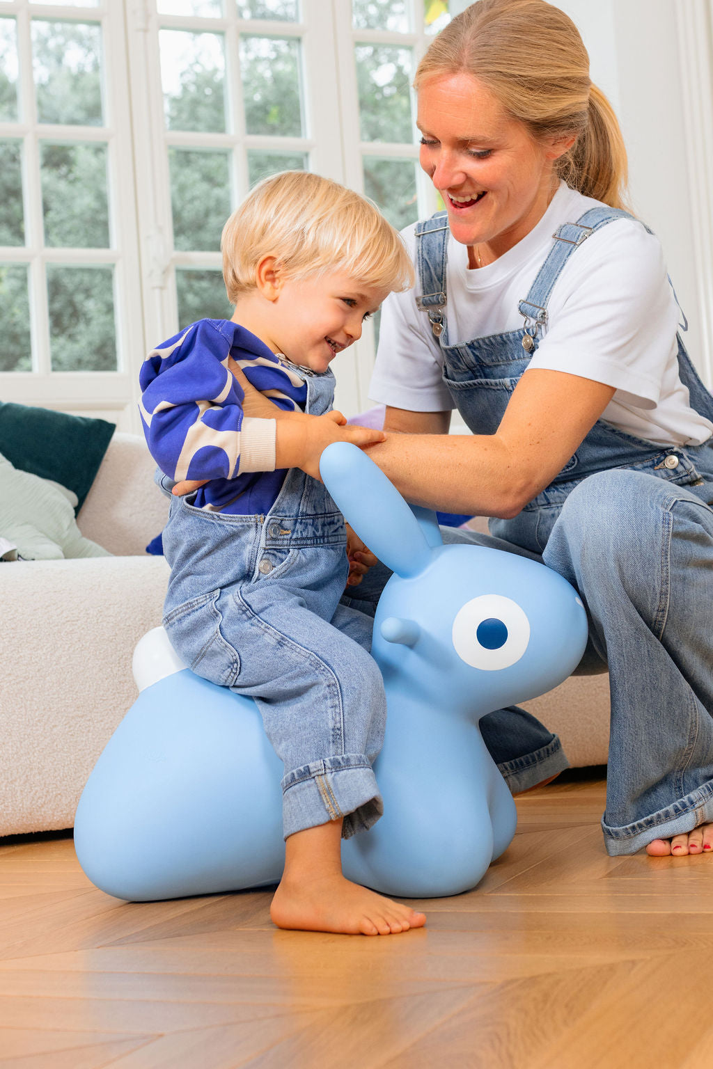 Hoppi Bunny - Blá - miniplay.is