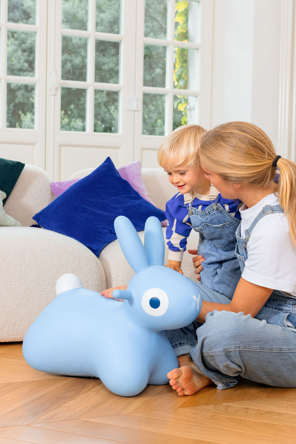 Hoppi Bunny - Blá - miniplay.is