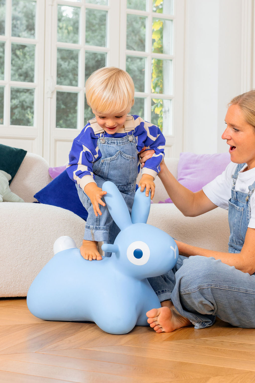 Hoppi Bunny - Blá - miniplay.is