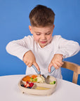 2in1 Diskur með sogskál - Latte
