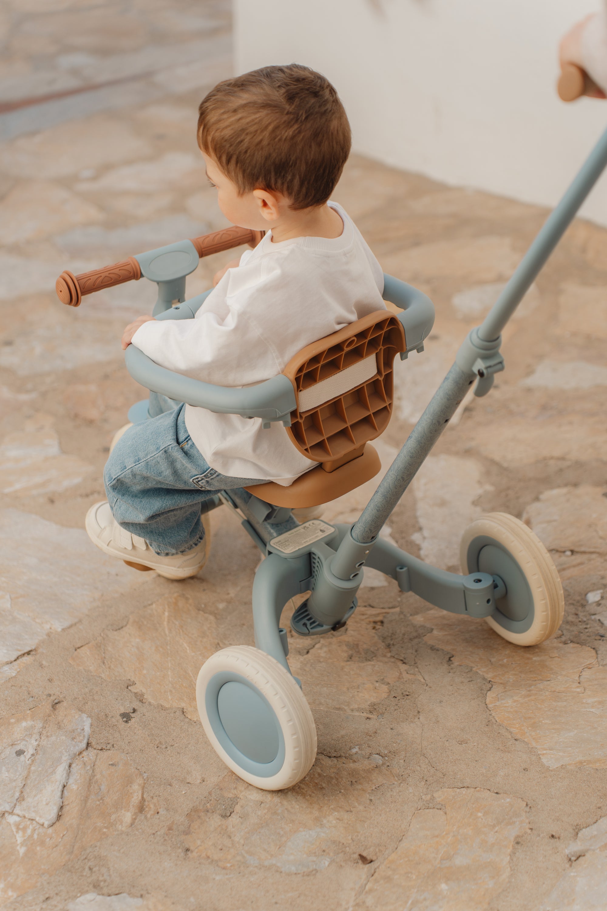 4in1 þríhjól/jafnvægishjól - Blátt - miniplay.is