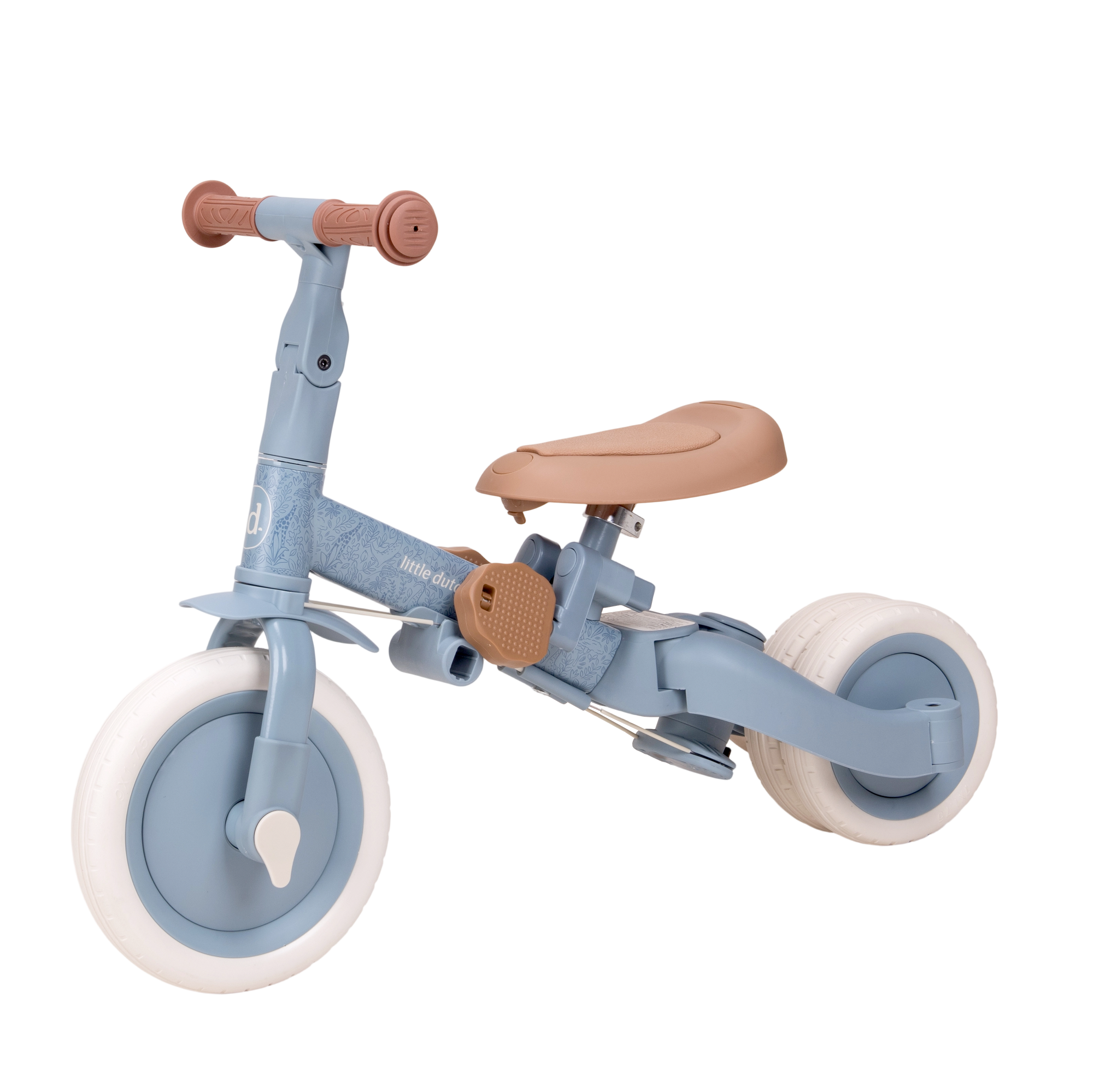 4in1 þríhjól/jafnvægishjól - Blátt - miniplay.is