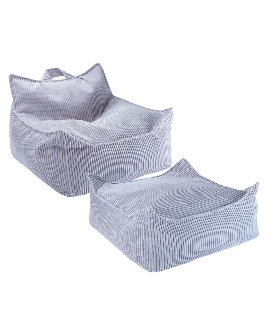 Baunastóll + baunaskemill - Blueberry Blue - miniplay.is