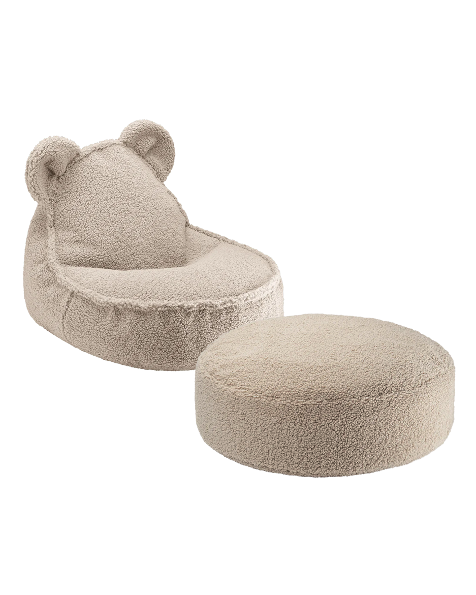 Bangsa Baunapúði + Baunaskemill - Biscuit - miniplay.is