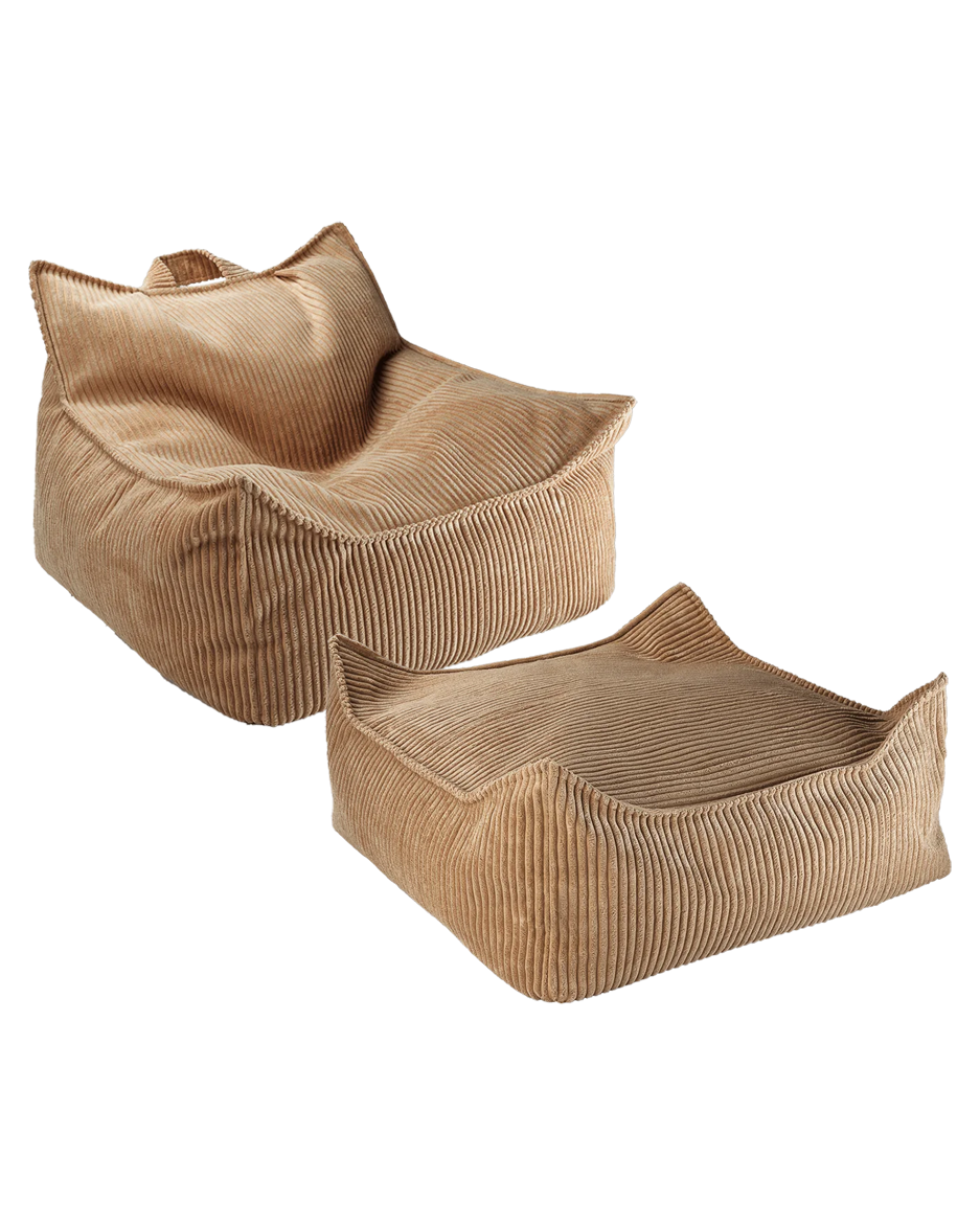 Baunastóll + baunaskemill - Toffee - miniplay.is