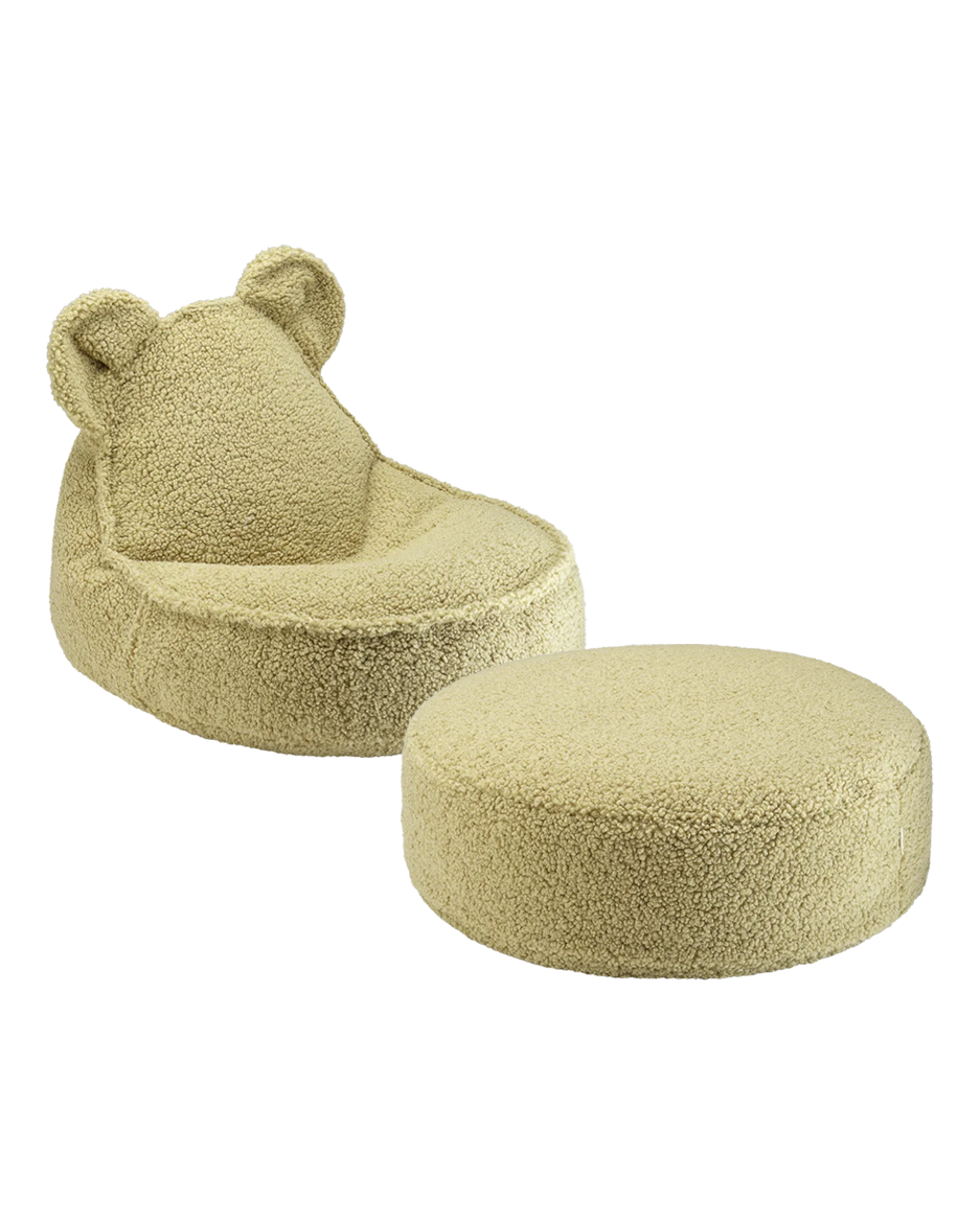 Bangsa Baunapúði + Baunaskemill - Matcha - miniplay.is