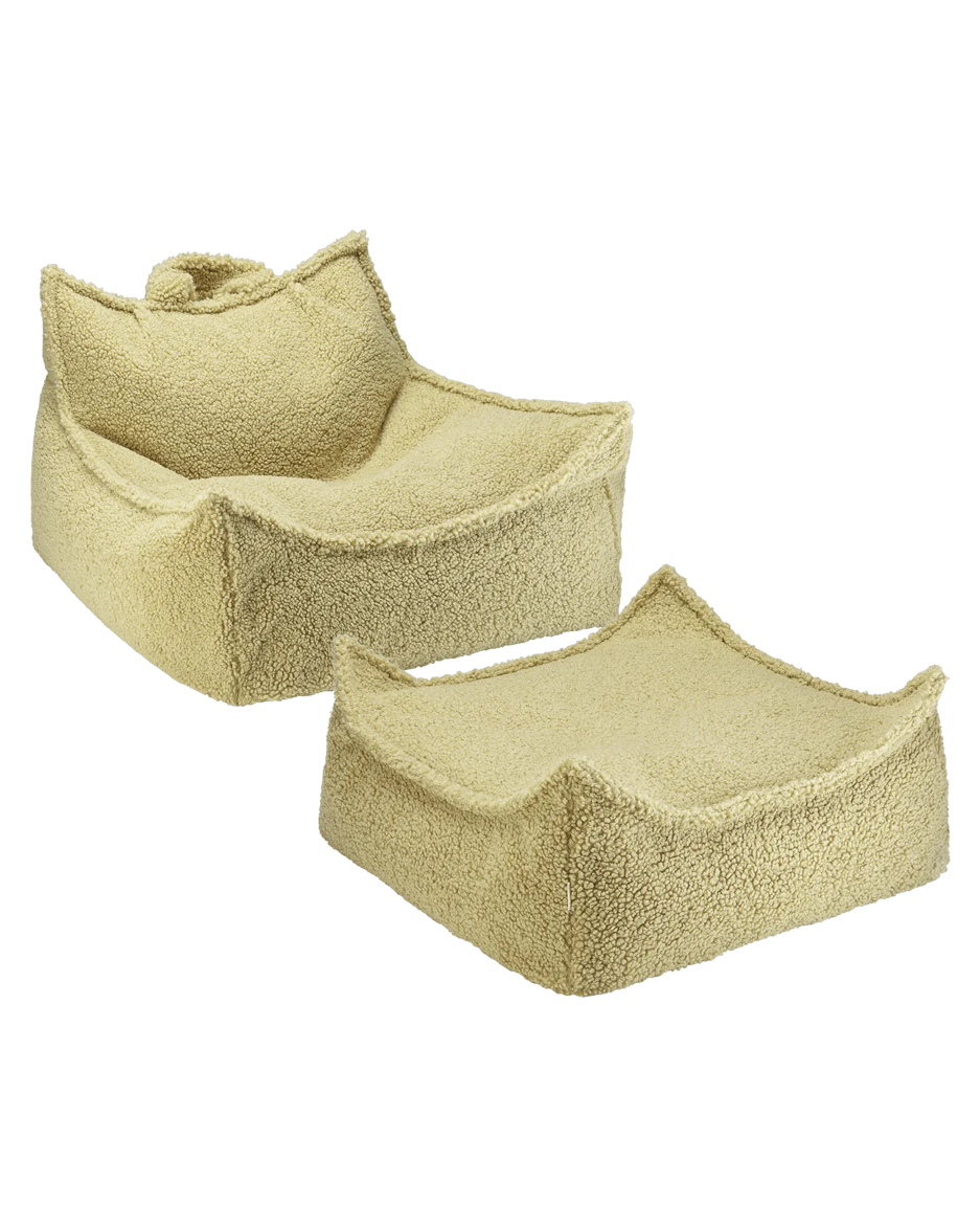 Baunastóll + baunaskemill - Matcha - miniplay.is