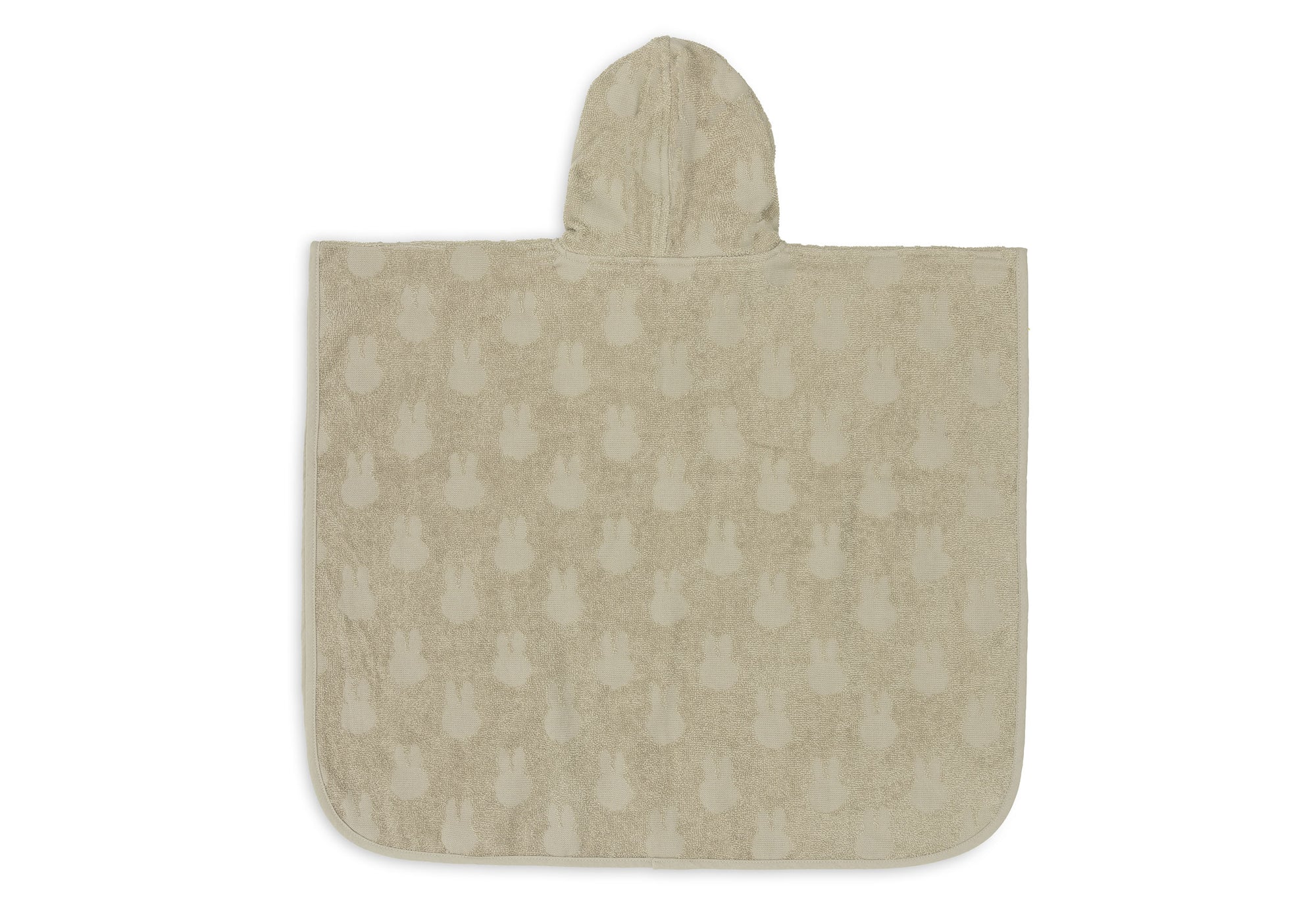 Handklæði Poncho Miffy Jacquard - Olive Green - miniplay.is