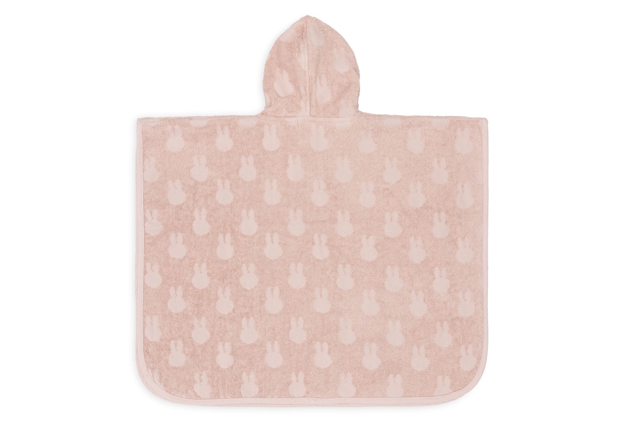 Handklæði Poncho Miffy Jacquard - Wild Rose - miniplay.is