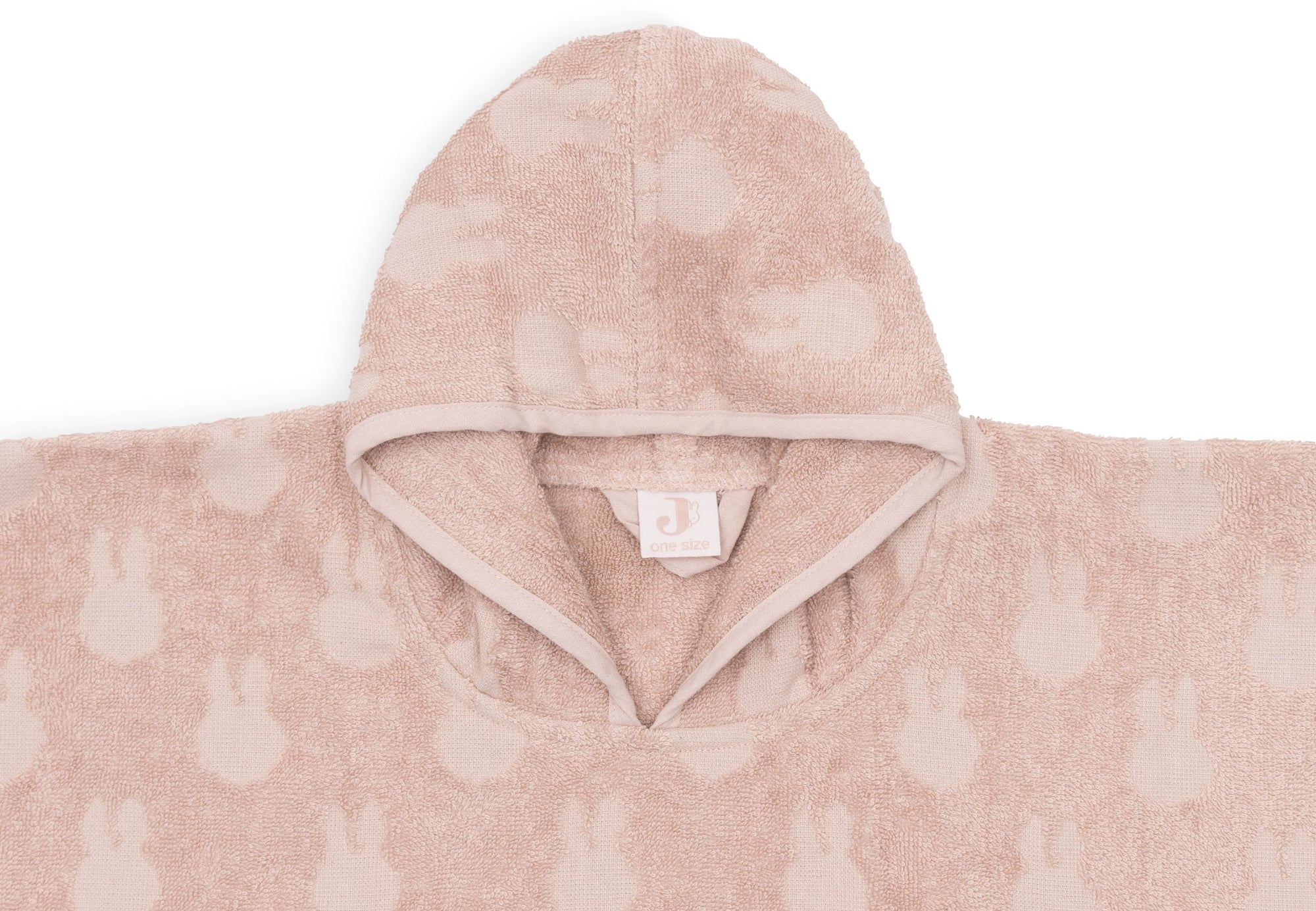 Handklæði Poncho Miffy Jacquard - Wild Rose - miniplay.is