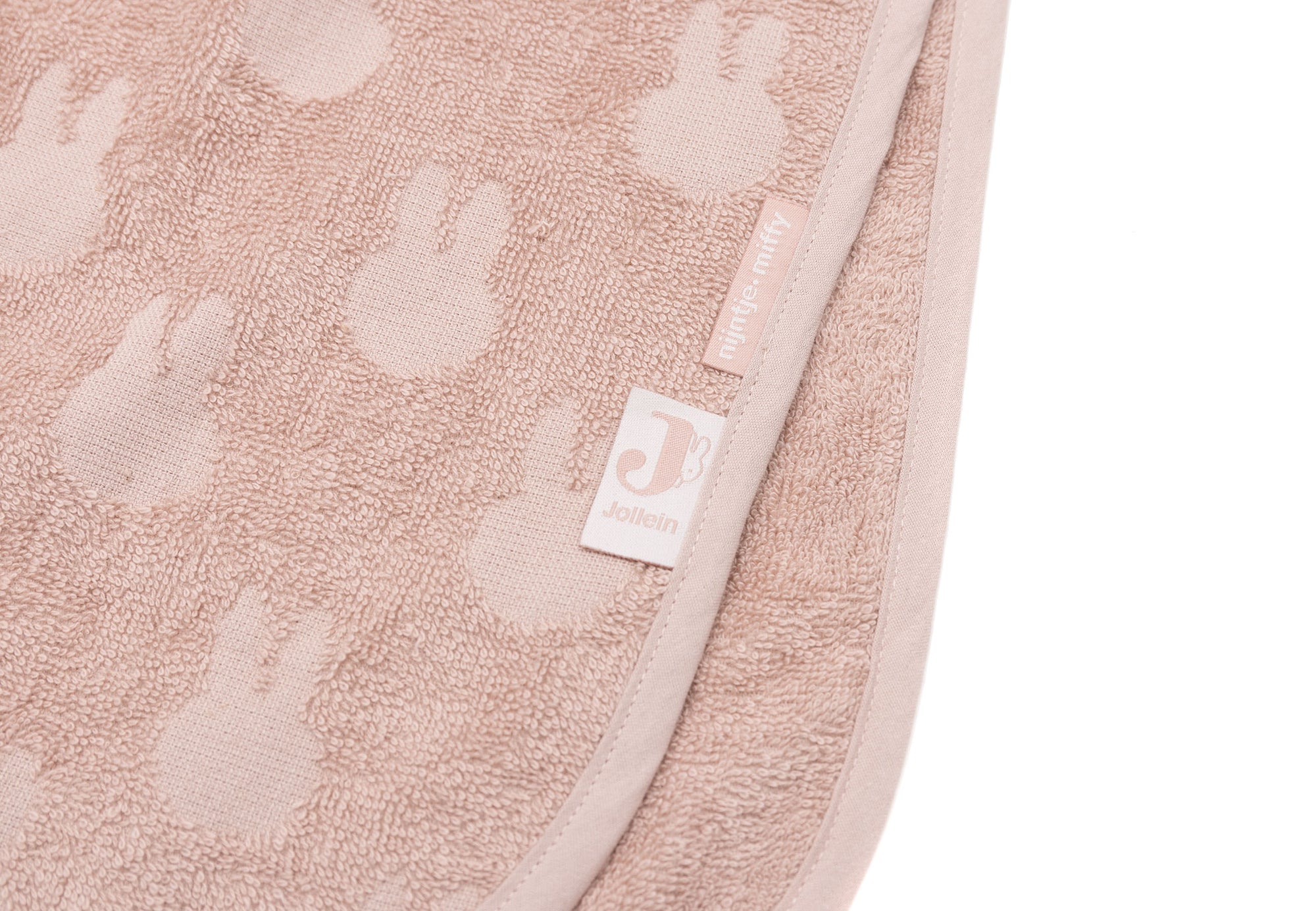 Handklæði Poncho Miffy Jacquard - Wild Rose - miniplay.is