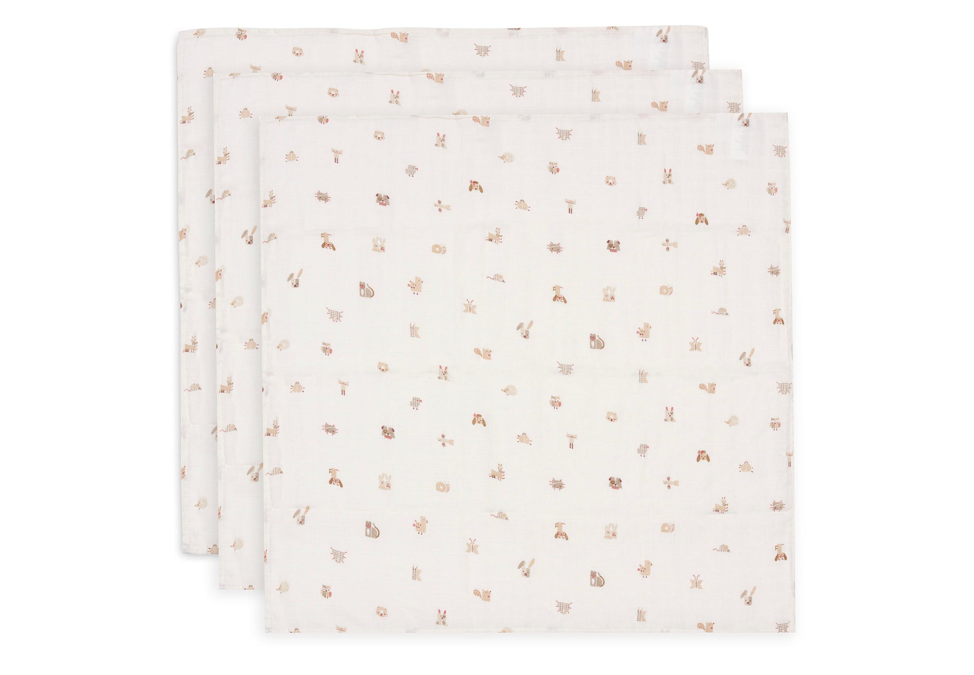 Taubleyjur 70x70 -  Animal Friends - 3 Pack - miniplay.is