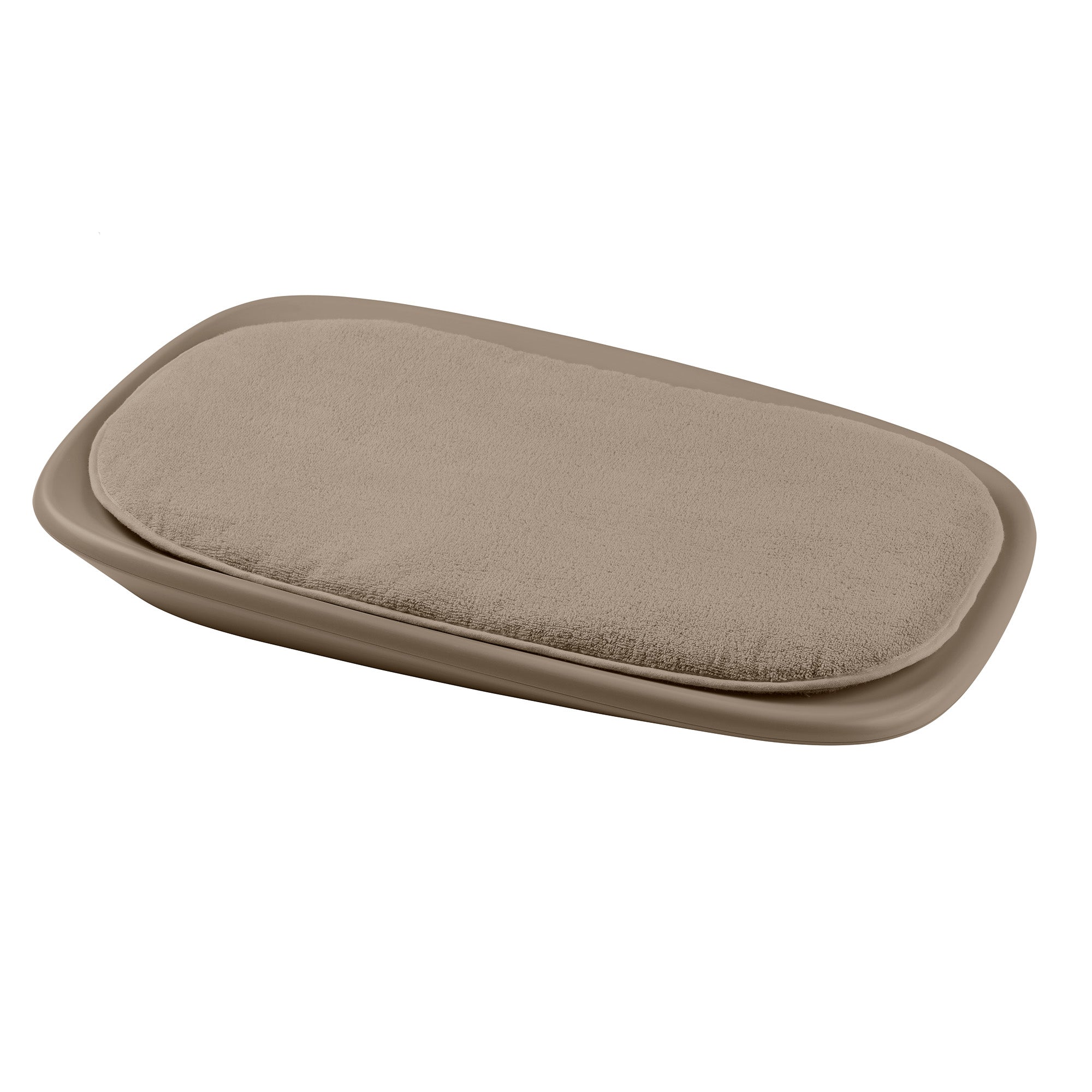 Innlegg fyrir skiptdýnu - Taupe terry