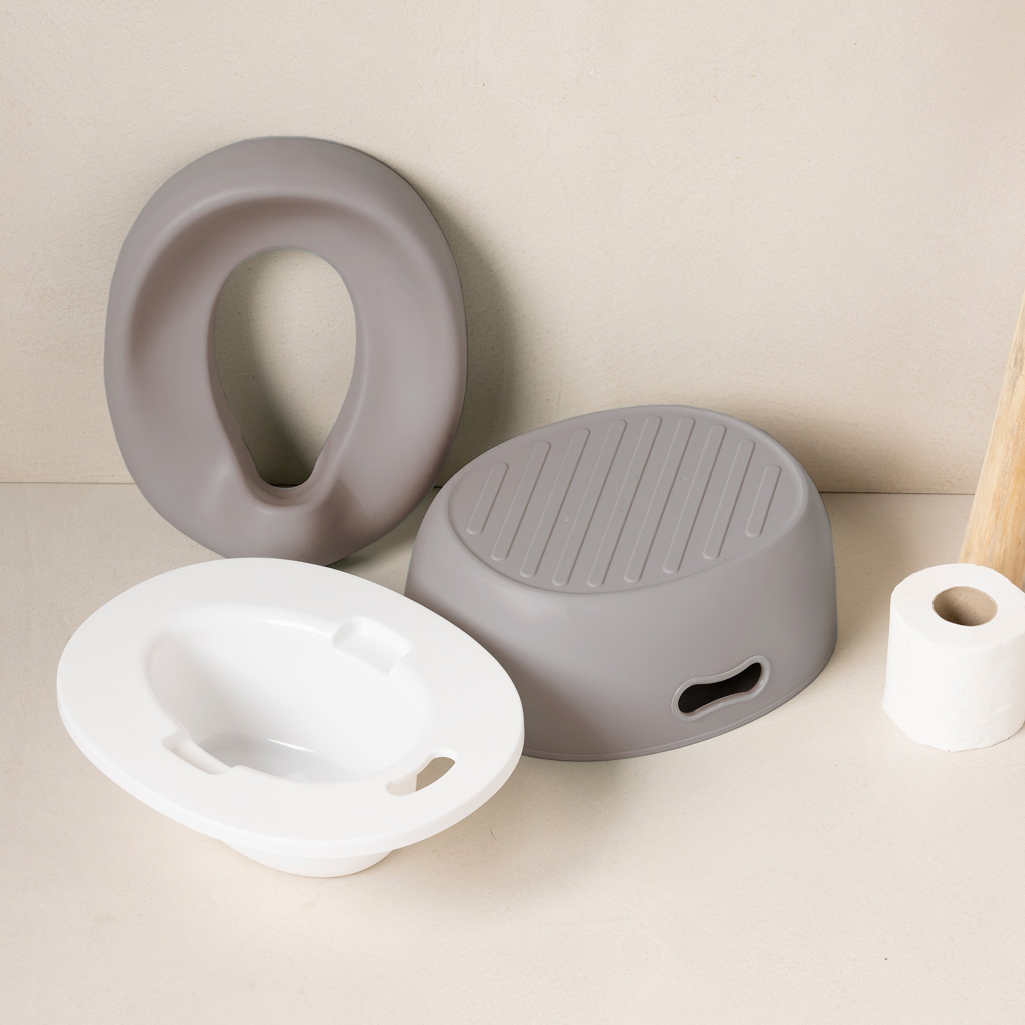 Potty Koppur 3in1 - Taupe - miniplay.is