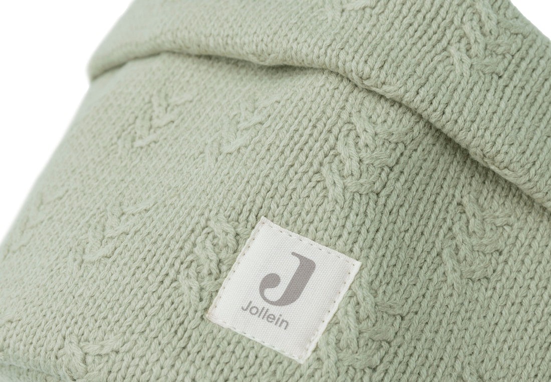 Karfa Grain knit - Olive Green - miniplay.is