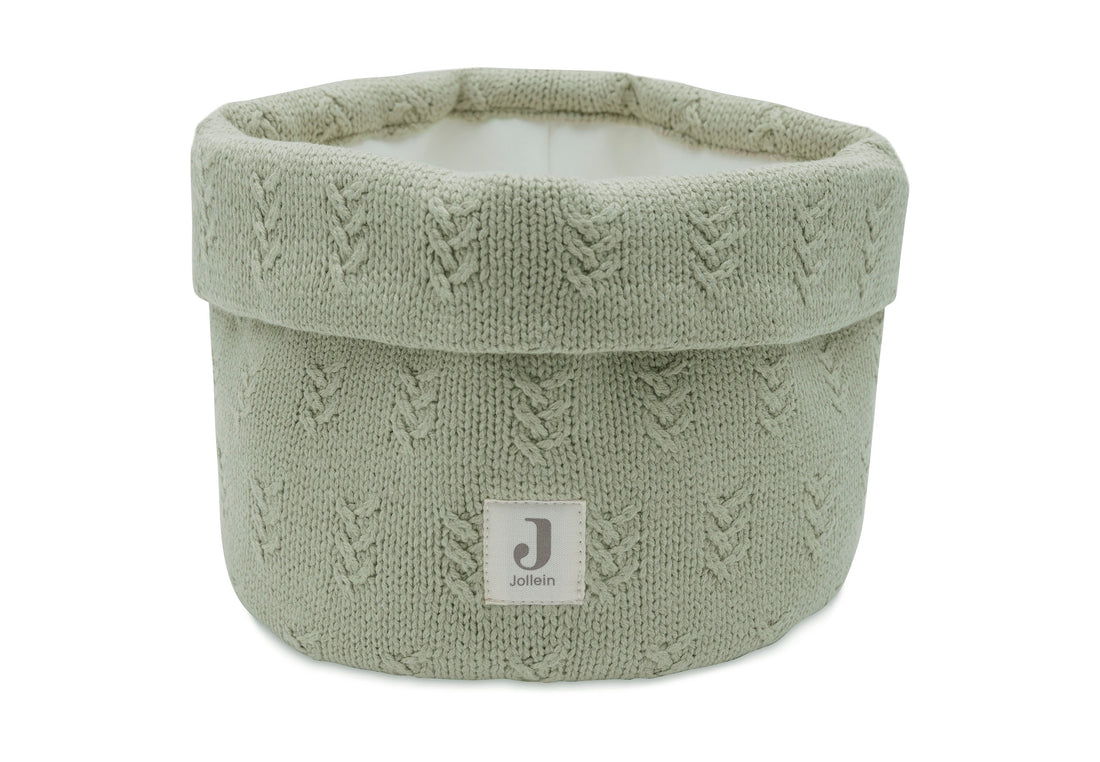 Karfa Grain knit - Olive Green - miniplay.is